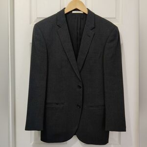 Club Monaco Men's Size 36R Cotto/Wool Blend Grey Sport Coat